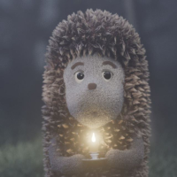 Hedgehog in the fog