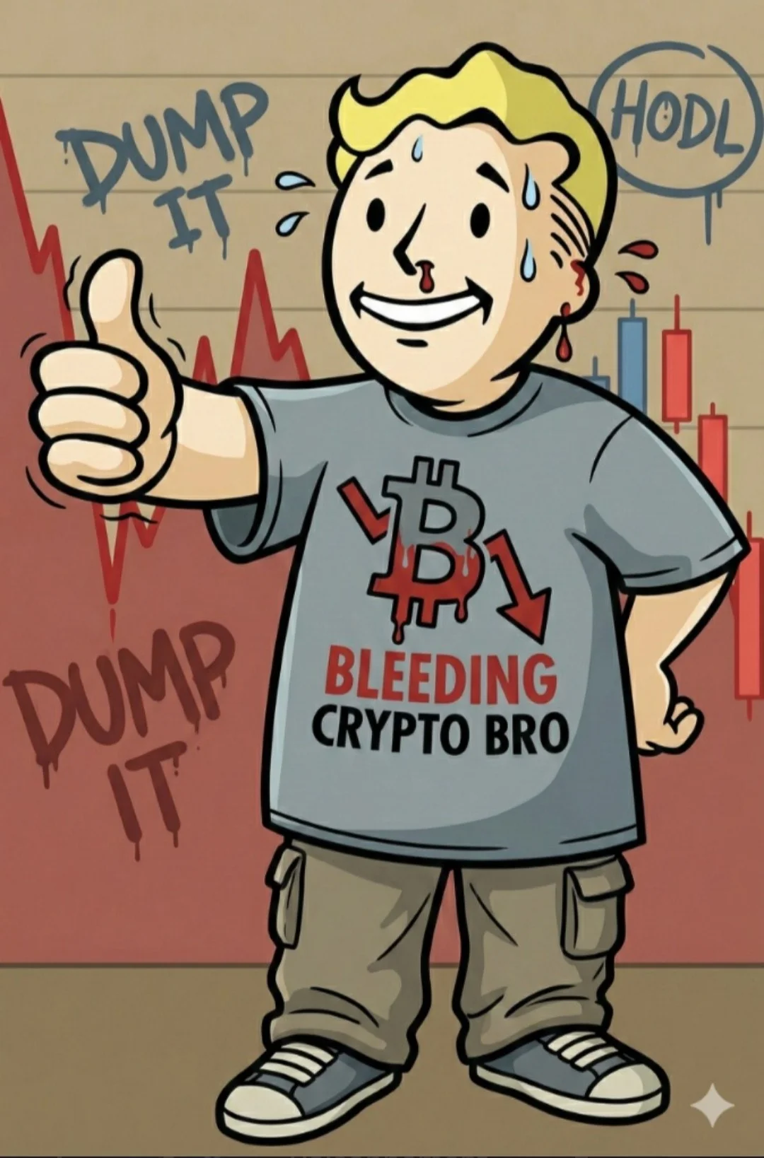 Bleeding Crypto Bro