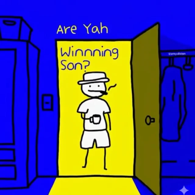 are yah winning son