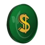 Green Dollar Coin