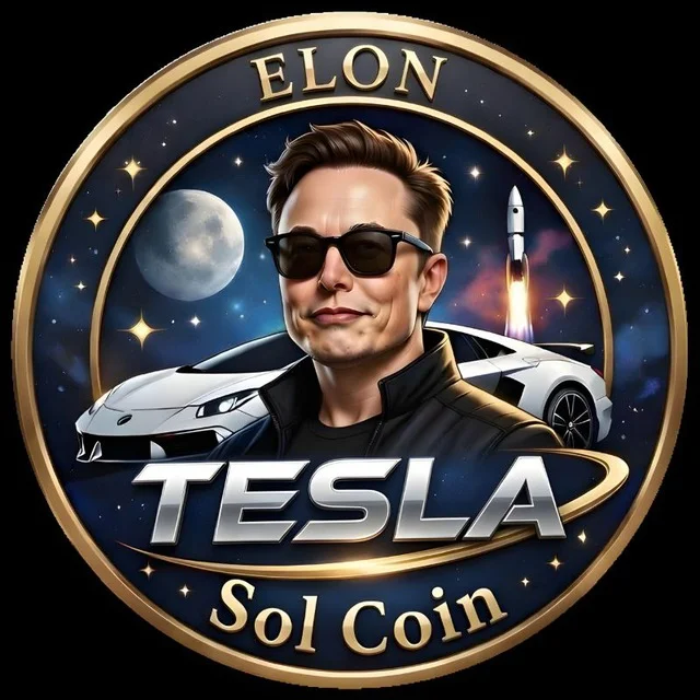 Elon Tesla Car Coin