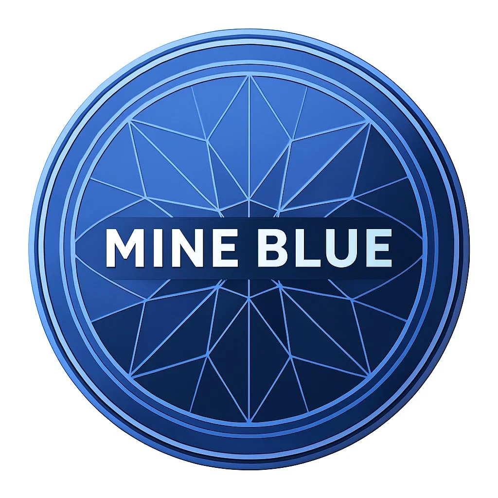 MINE BLUE