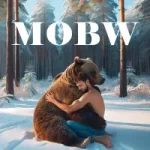 Man or Bear in Woods