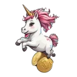 Jumping With Unicorn Moneybags