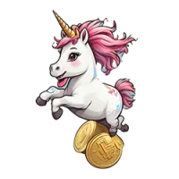 Jumping With Unicorn Moneybags
