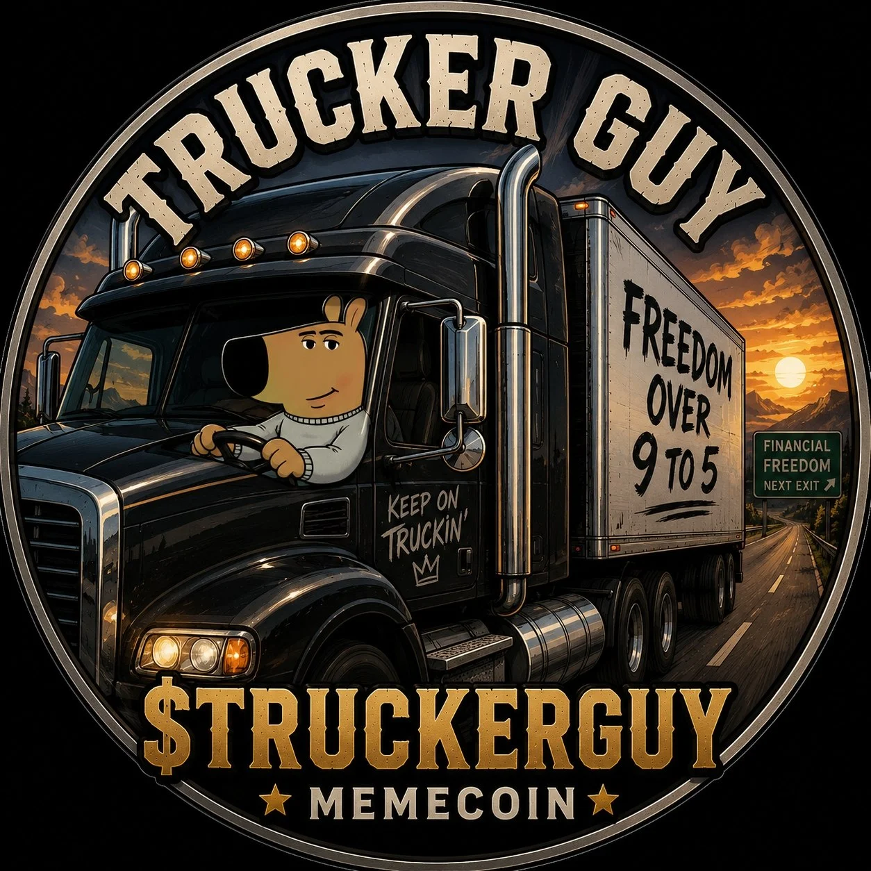 Just a trucker guy