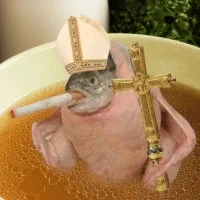 Smoking Chicken Fish